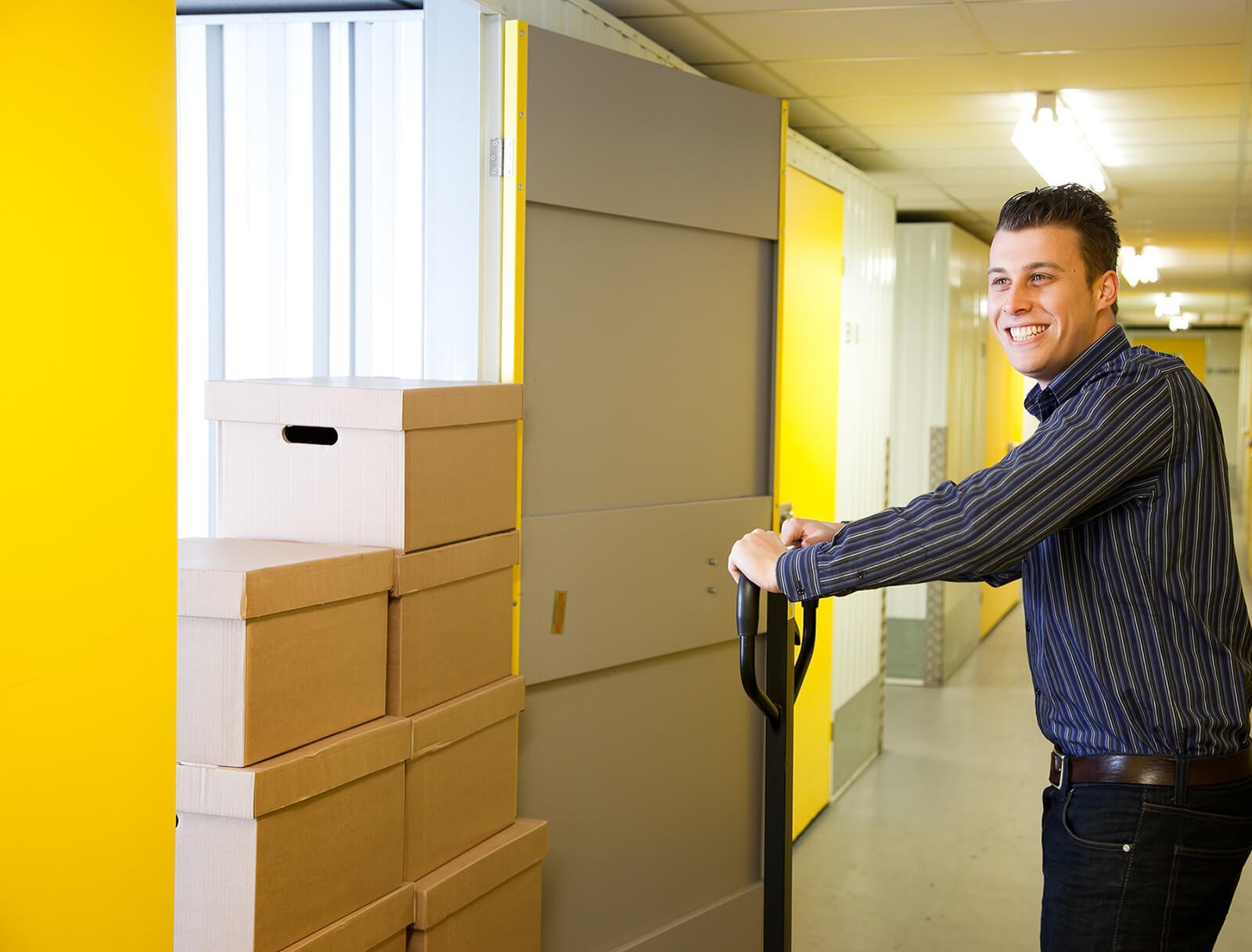 Business storage at UKS Wigan