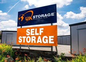 UK Storage Company Sign