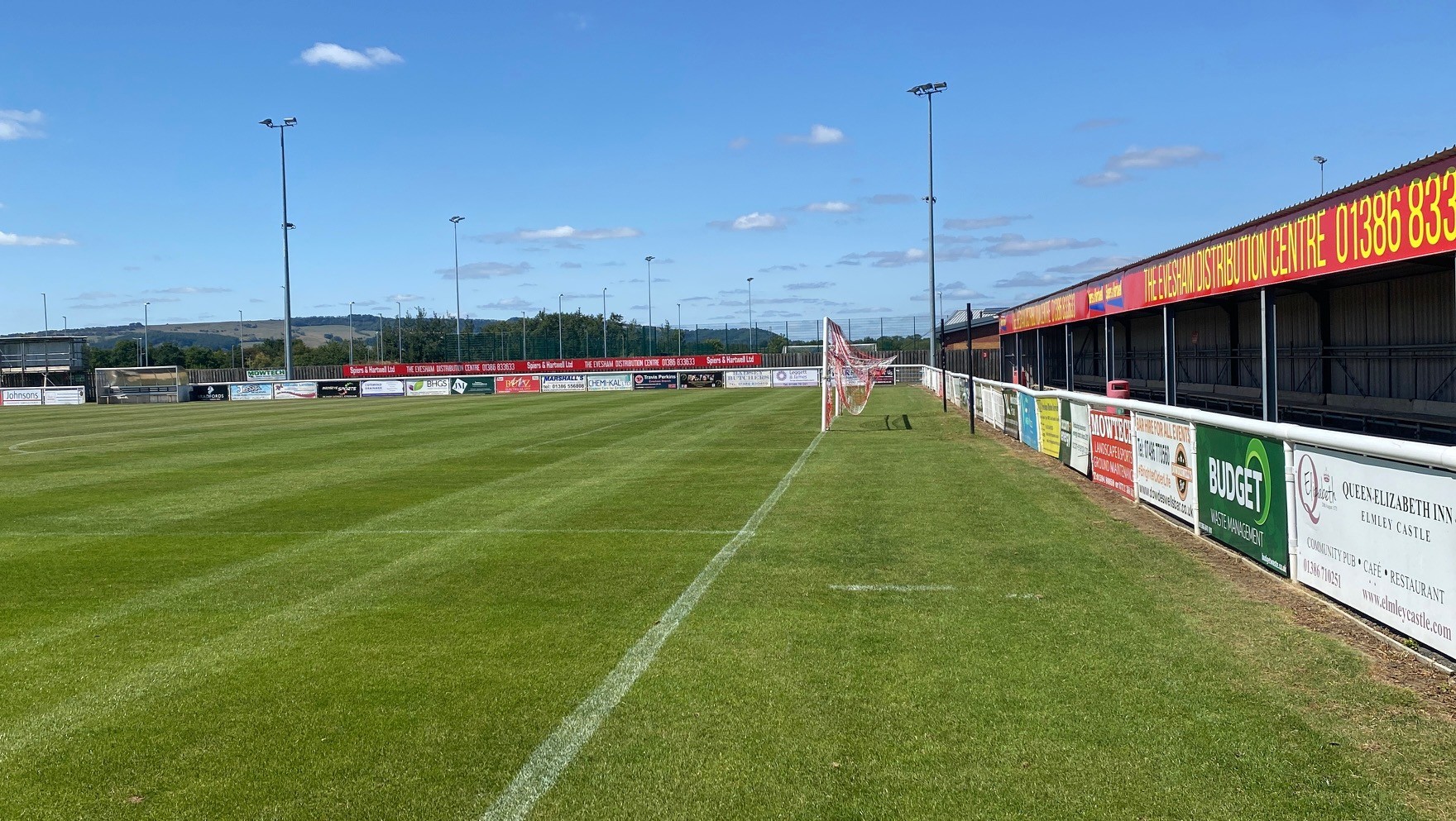 Evesham United Football Club Pitch