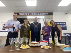 Welcome Mayor and Mayoress Evesham